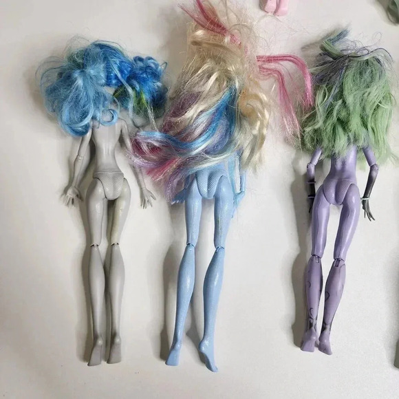 Monster High Doll Lot of 7 No Clothes Frankie Stein‎ Clawdeen Scarah Abbey Twyla - Picture 10 of 12